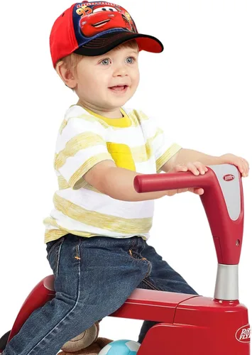 Vista 4 de Disney Boys Cars Lightning McQueen Cotton Baseball Cap 2 Pack Ages 2-7