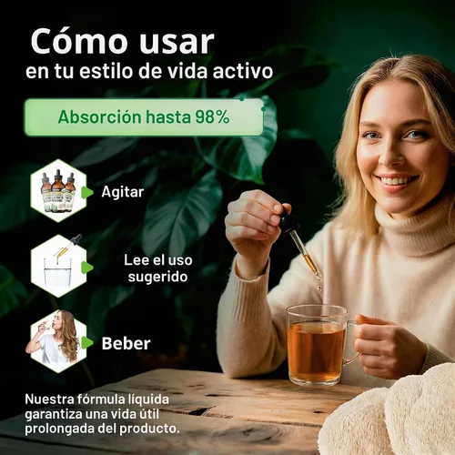Vista 7 de USDA - Extracto de hongo de melena de león orgánico para el cerebro