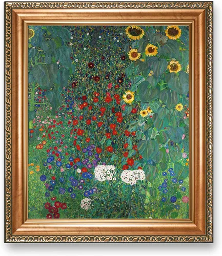 Vista 103 de A&T ARTWORK Avenue to Schloss Kammer por Gustav Klimt. Las reproducciones de arte clásico del mundo, impresiones en lienzo giclée para decoración