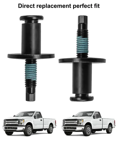 Vista 6 de Kit de pernos de bloqueo para puerta trasera compatible con Ford F150 F250 F350 F450 F550 Super Duty 1997-2016 Explorer Sport Trac 2001-2005