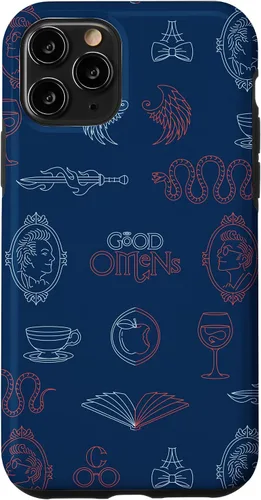 Vista 27 de iPhone 16 Good Omens - Funda Símbolos