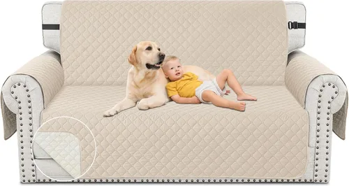 Vista 74 de XINEAGE Funda para Sillón Reclinable Resistente al Agua, Fundas Antideslizantes para Silla Reclinable con Bolsillos, Fundas Acolchadas Gruesas