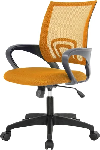 Vista 21 de PayLessHere Silla de oficina en casa, silla de escritorio para computadora, silla ergonómica ajustable, soporte lumbar, reposabrazos ejecutiva