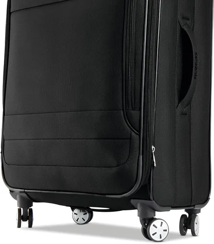 Vista 4 de Samsonite Aspire DLX Softside - Equipaje expandible con ruedas giratorias, Negro -, Aspire Dlx Softside Equipaje