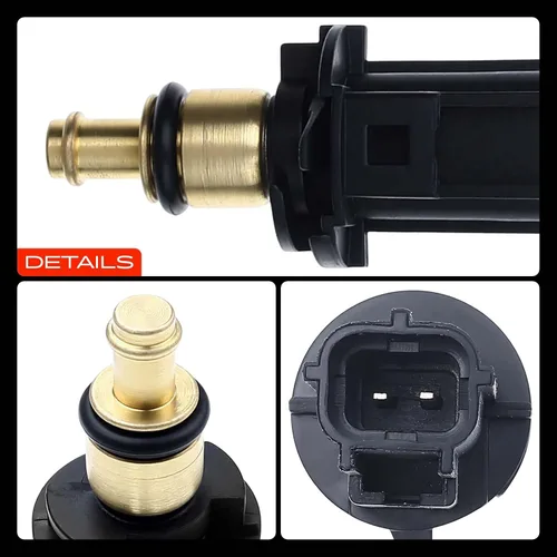 Vista 9 de Sensor de temperatura del refrigerante del motor A-Premium compatible con Chrysler y Dodge Para Chrysler 200 Sebring 2007-2010 Dodge Avenger