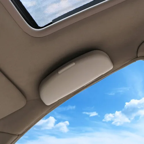 Vista 3 de LadyCent Estuche para gafas, para SsangYong Actyon Turismo Rodius Rexton Korando Kyron Musso Sports XLV Tivolan LIV-2 XAVL, negro
