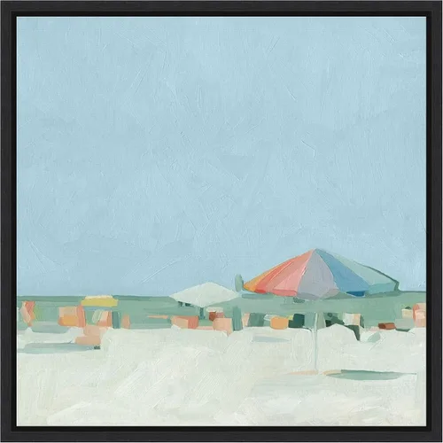 Vista 19 de Amanti Art Lienzo enmarcado para pared, 16 x 16 pulgadas, paleta de verano II por Emma Scarvey, lienzo enmarcado para pared, obras de arte