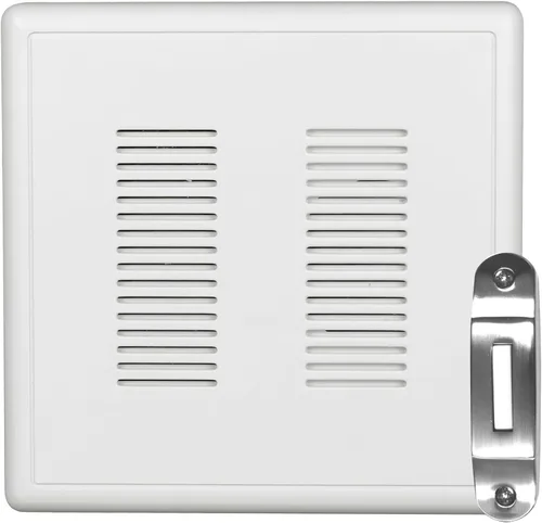 Vista 4 de Kit de timbre eléctrico PrimeChime Plus 2, timbres para el hogar, incluye campanillas de anillo seleccionables, botón de estuco, latón antiguo
