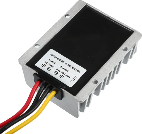 Vista 6 de X AUTOHAUX 36V/48V a 24V 30A Reductor Automático Buck Boost Step Down Up Regulador Transformador Universal para Carritos de Golf Scooters