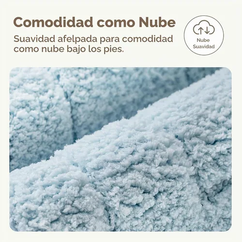 Vista 3 de GRANNY SAYS Alfombra de baño azul bebé de 16 x 24 pulgadas, alfombrilla
