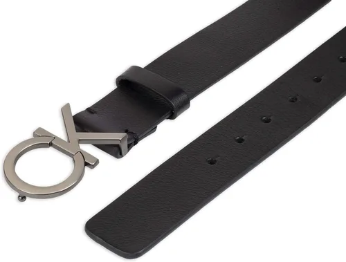 Vista 4 de Calvin Klein Mens Casual CK Monogram Cut Out Buckle Belt