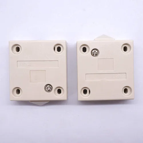Vista 5 de BUDAY 2 unids armario blanco interruptor táctil gabinete interruptor de lámpara normalmente cerrado automático puerta táctil interruptor