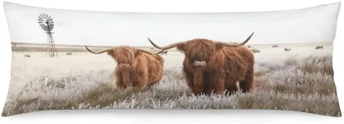 Vista 8 de Funda de almohada corporal a rayas blancas y negras, fundas de almohada a rayas blancas y negras, funda de almohada larga moderna con cremallera