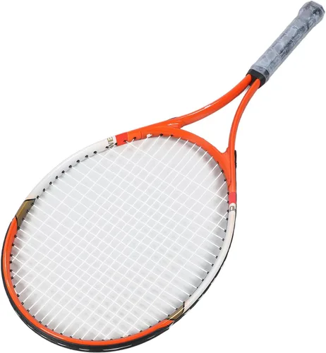 Vista 7 de Raqueta de tenis de 27 pulgadas, raquetas de tenis para adultos, para principiantes intermedios, raqueta de tenis preencordada, raqueta de tenis