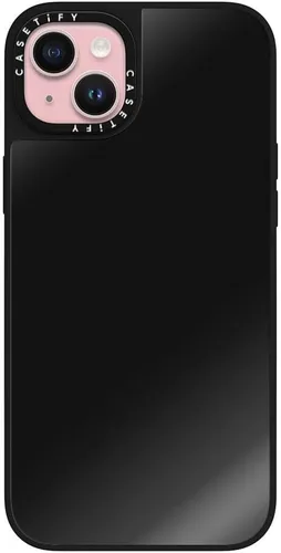 Vista 13 de CASETiFY Funda de espejo para iPhone Air [Reflejante/Compatible con Magsafe / Protección contra caídas de 4.9 pies de grado militar 1X] - Negro