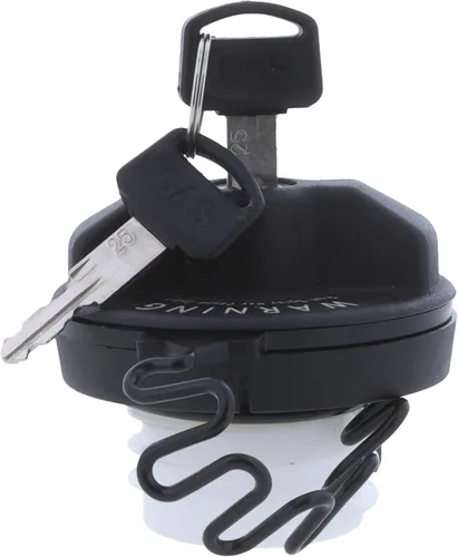 Vista 2 de MotoRad Tapa de combustible con bloqueo regular, negro
