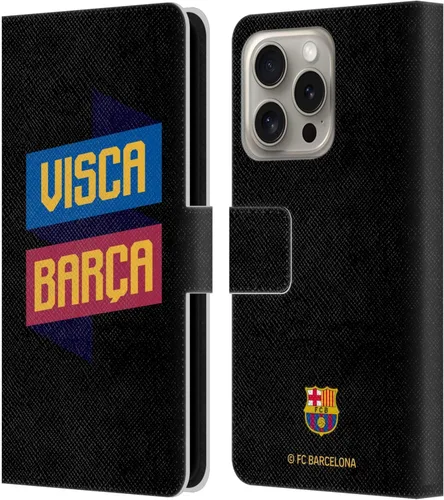 Vista 65 de Head Case Designs Funda de piel con licencia oficial del FC Barcelona con logotipo y patrón de Forca Barca, compatible con Apple iPhone 11