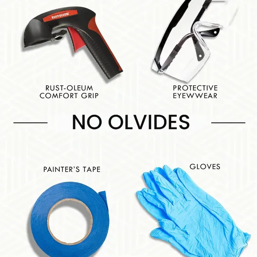 Vista 8 de Rust-Oleum 301416 Specialty Esmalte Glaseado Triple Grueso en Aerosol, 12 oz