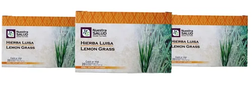 Vista 5 de Filtro de limoncillo Té Hierba Luisa Value Pack (60 bolsas de té)