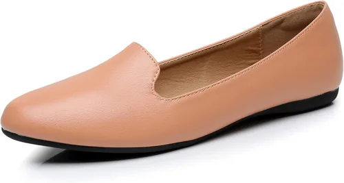 Vista 10 de VenusCelia - Zapatos tipo flats de mujer Serenity Beige Peludo