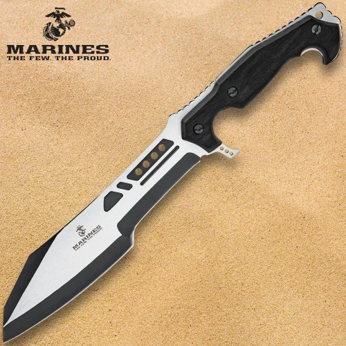 Vista 6 de United Cutlery Machete y funda USMC Covert Ops Para uso táctico y al aire libre