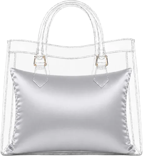Vista 9 de Almohadillas de inserción para bolso de mano - Rellenos acolchados personalizados para dar forma y mantener bolsos pequeños a grandes Negro
