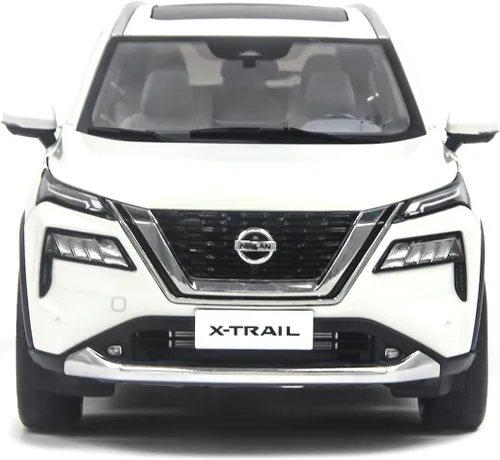 Vista 2 de PAUDI MODELO 1/18 Coche fundido a presión X-Trail Minicar 2022 para adultos Colección Regalo de cumpleaños Blanco