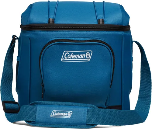 Vista 7 de Coleman Chiller Insulated Soft Cooler, Leakproof 9/16/30 Can Cooler with 12+ Hour Ice Retention, Made with Recycled Materials, Great for Lunch