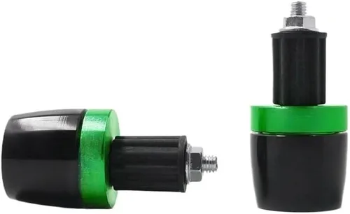 Vista 10 de for FZ8 for FZ 8 7/8" Motorcycle Handlebar Grips Ends Counter Weight Handle Bar Slider End Cap Bar Ends Black