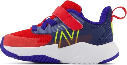 Vista 4 de New Balance - Rave Run V2 - Tenis para correr con velcro para niños