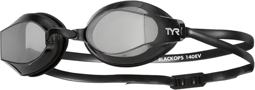 Vista 19 de TYR Gafas de natación para adultos Black Ops 140 EV Reducción de arrastre de perfil bajo Vista periférica de 140 grados Juntas de silicona
