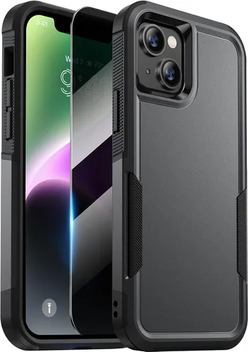Vista 81 de Diaclara Funda diseñada para iPhone 12/iPhone 12 Pro, [con protector de pantalla de privacidad] [antiespía]