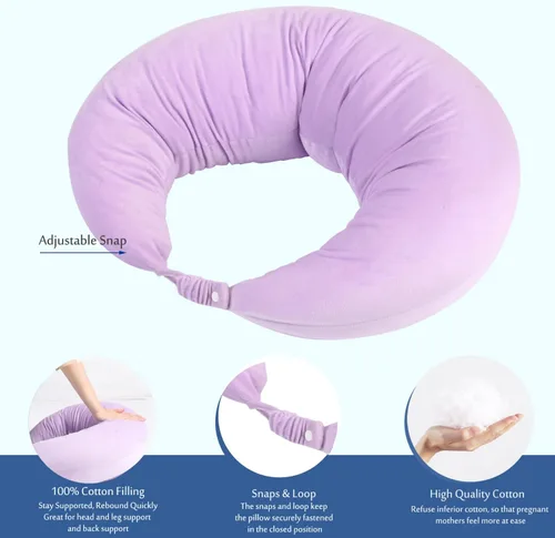 Vista 3 de BBL - Almohada para después de la cirugía, almohada BBL para sentarse, dormir conduciendo, cojín de asiento de almohada para hemorroides