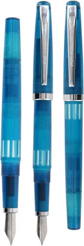 Vista 4 de Noodler's Ink Nib Creaper Standard Flex - Pluma estilográfica Hudson Bay Fathom's Blue