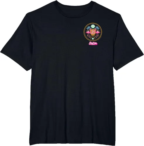 Vista 35 de Barbie The Movie - Camiseta Flamingo Crest Negro