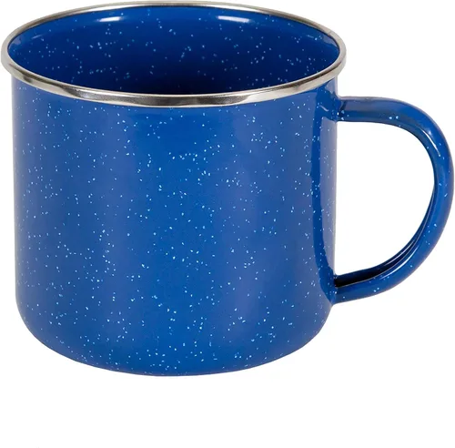 Vista 8 de Stansport Enamel Coffee Mug with Stainless Steel Rim – Durable Camping Cup for Coffee, Tea & Hot Cocoa – For Backpacking, Hiking & RV – Classic