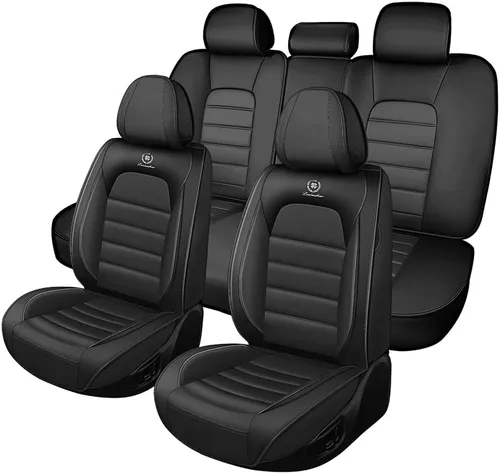 Vista 8 de Funda de cuero de 2 asientos para Mazda CX-3 CX-30 CX-5 CX-50 MX-30, antideslizante, impermeable, resistente al desgaste, funda universal