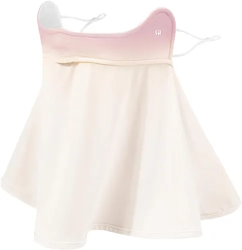 Vista 12 de WRELS UPF 50+ Unisex Cubrecara Transpirable y Refrescante con Protección UV para el Sol, con Elástico para las Orejas, Bufanda para el Cuello