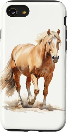 Vista 18 de Funda para iPhone 16 con diseño de caballo Palomino