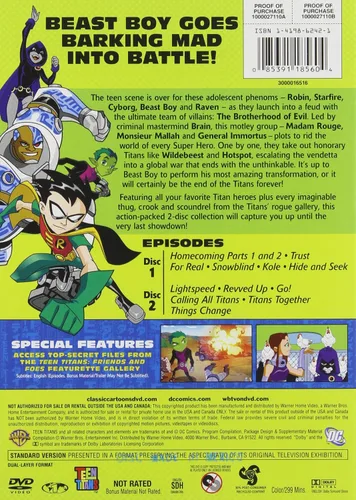 Vista 10 de Teen Titans Complete Season 1-5 5pk