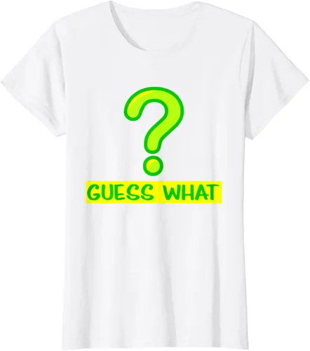 Vista 16 de Question Mark playera Guess What playera, hombre XL, Púrpura