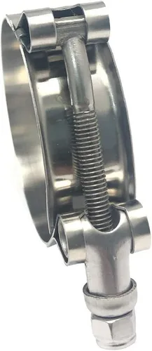 Vista 7 de ISPINNER Paquete de 4 abrazaderas de manguera de acero inoxidable 304 de 1 pulgada, rango de abrazadera de 1.260-1.457 in para manguera de 1