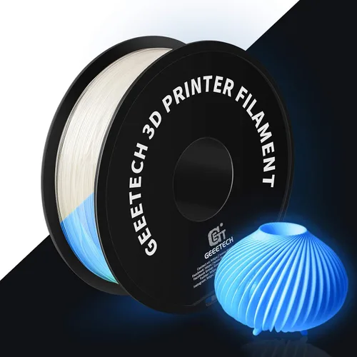 Vista 36 de GEEETECH Filamento PLA de color dorado sedoso de 0.069 libras, filamento de seda brillante para impresora 3D, carrete de 2.2 libras, precisión