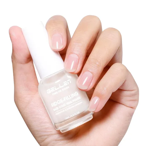 Vista 11 de GELLEN Capa superior de esmalte de uñas transparente, capa superior de alto brillo, secado rápido al aire, resistente a los rayos UV, larga duración
