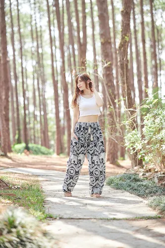 Vista 5 de Lannaclothesdesign Elefante Hippie Boho Yoga Harem Pantalones