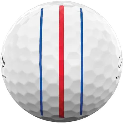 Vista 5 de Callaway Pelotas de golf suaves cromadas 2022 (True Track (rojo/azul)