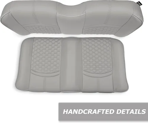 Vista 3 de MODZ® FS1 Custom Golf Cart Asiento Delantero para Yamaha Drive2 - [2017-Up] - [Añadir $40] - Base Gris - Patrón Cobra