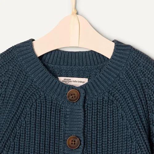 Vista 5 de Tienda Essentials x Mono corto unisex de punto para bebés Sofia Grainge