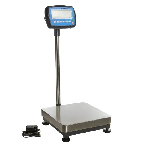 Vista 6 de Báscula electrónica de banco 3900LP calibrada con indicador LCD SBI 110, capacidad de 600 libras, NTEP 5000d, bandeja superior de acero inoxidable