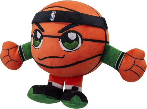 Vista 6 de Bleacher Creatures Boston Celtics Kuricha de Baloncesto de 8" Sentados - Peluches Suaves Inspirados en Chibi